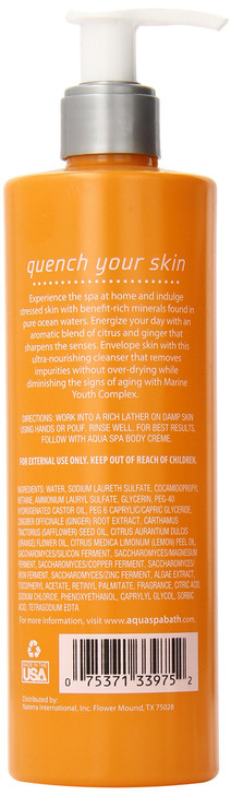 Aqua Spa Energize Body Cleanser, 12 Fluid Ounce