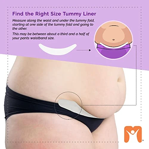 Tummy Liners 31 Inch Size Xxl Set Of 3 100 Percent Cotton From More Of Me To Love