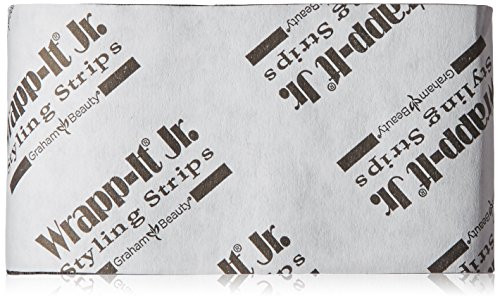 Graham Professional Beauty Wrapp It Jr Styling Strips Black