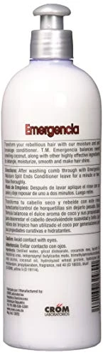 Emergencia Toque Magico Emergencia Intensive Moisture Split Ends Conditioner Coconut 16 Oz 16 Ounces