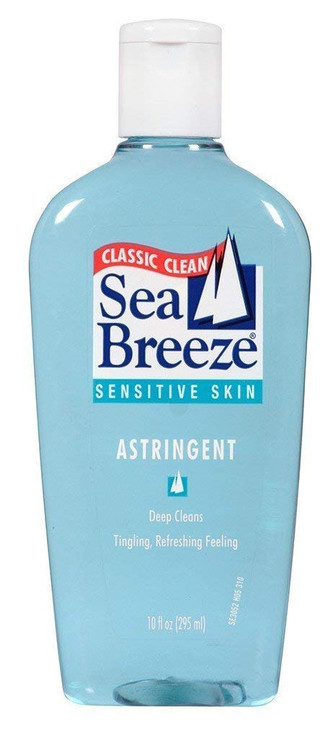 Sea Breeze Sensitive Skin Astringent Facial Cleanser 10 Fl Oz