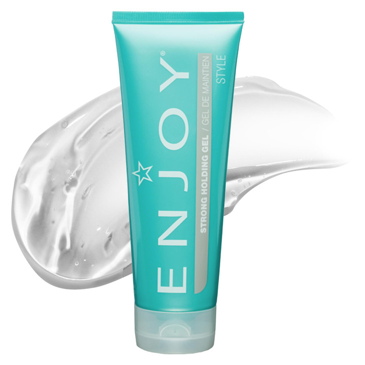 Enjoy Strong Holding Gel Versatile Alcohol Free Styling With Medium To Strong Hold And Volume Boost 8 Oz