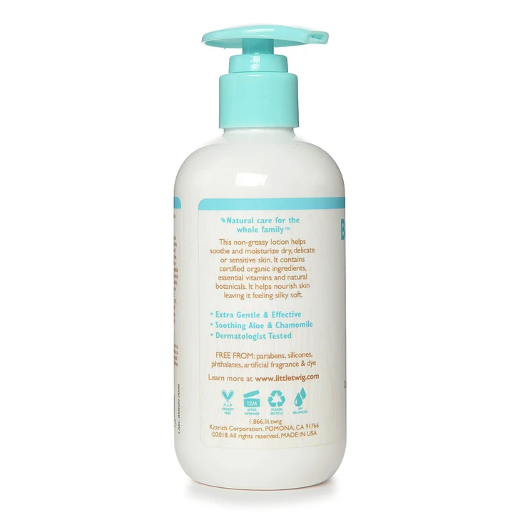 Little Twig Baby Lotion Natural Plant Derived Formula Fragrance Free 8.5 Fl Oz