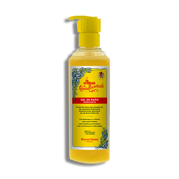 Alvarez Gomez Agua De Colonia Concentrada Bath And Shower Gel 10.5 Ounce Model 57558