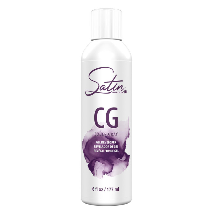 Satin Silicone Enhanced Developer Cover Grey 6 Oz
