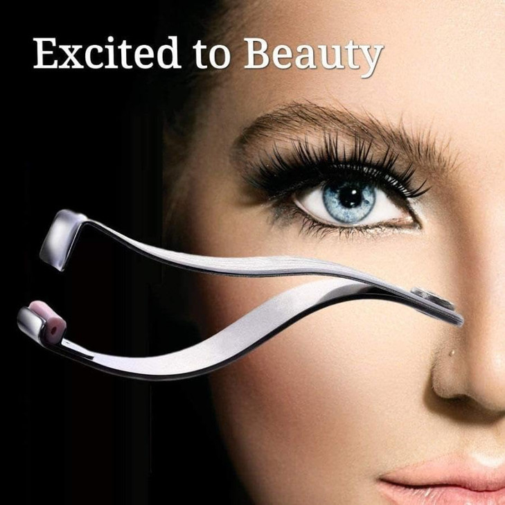 Prima Shogyo Partial Eyelash Curler For Corner Lash Mini Japanese Eyelash Curler For Inner And Outer Lashes Includes 6 Extra Rubber Pads