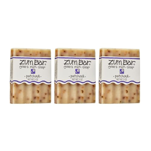 Zum Bar Goat S Milk Soap Patchouli 3 Oz 3 Pack
