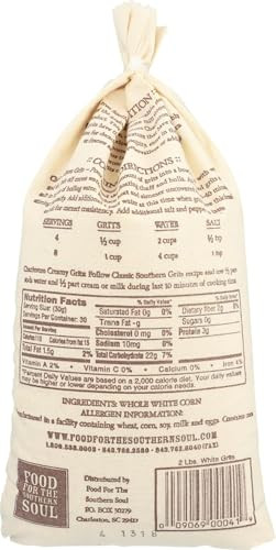 Charleston Favorites Stone Ground Grits White 2 Lbs