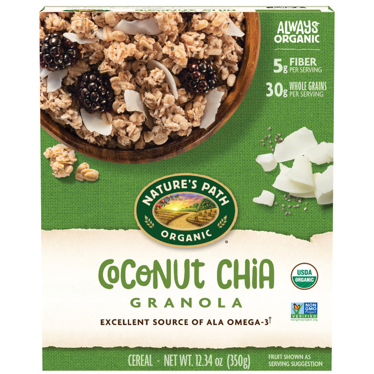 Nature S Path Organic Coconut Chia Granola 12.34 Oz Pack Of 1