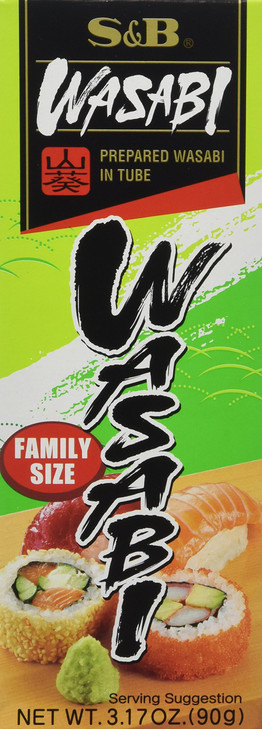 S And B Wasabi Paste 90G Pack Of 3