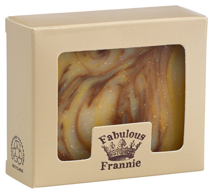 Fabulous Frannie Patchouli All Natural Herbal Soap 4 Oz Made With Pure Essential Oils
