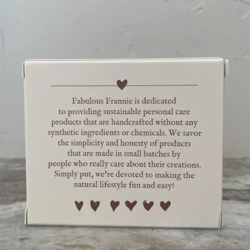Fabulous Frannie Patchouli All Natural Herbal Soap 4 Oz Made With Pure Essential Oils