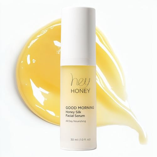 Hey Honey Good Morning Honey Silk Face Serum Skin Barrier Vitamin C And Hyaluronic Acid Serum With Biomimetic Squalane Glow Long Lasting