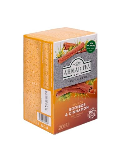Ahmad Tea Tea Infusion Rooibos And Cinnamon 30G 20 Count