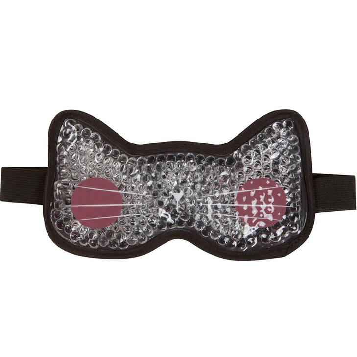 Soothing Gel Bead Eye Mask, Cat Theme