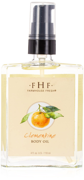 Farmhouse Fresh Clementine Body Oil 4 Fl Oz