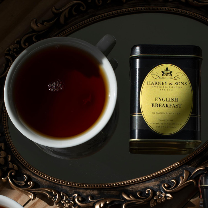 Harney And Sons English Breakfast Loose Leaf Black Tea Tin 4 Oz