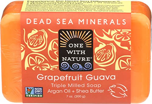 One With Nature One W Nature Barsoapgrapefuit Guava 200G 7 Oz