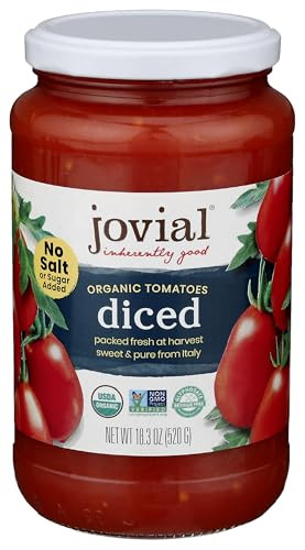 Jovial Tomatoes Diced Organic 18.3 Ounce