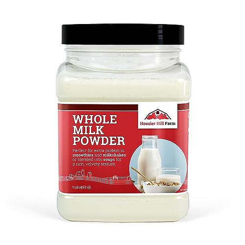 Whole Milk Powder By Hoosier Hill Farm 1 Pound Pack Of 1