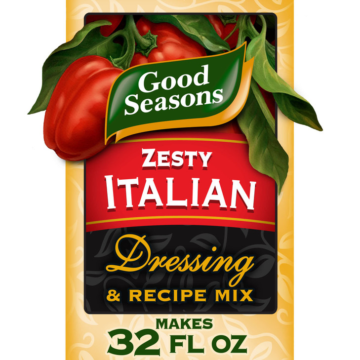 Good Seasons Dressing And Recipe Seasoning Mix 4 Ct Packets Zesty Italian