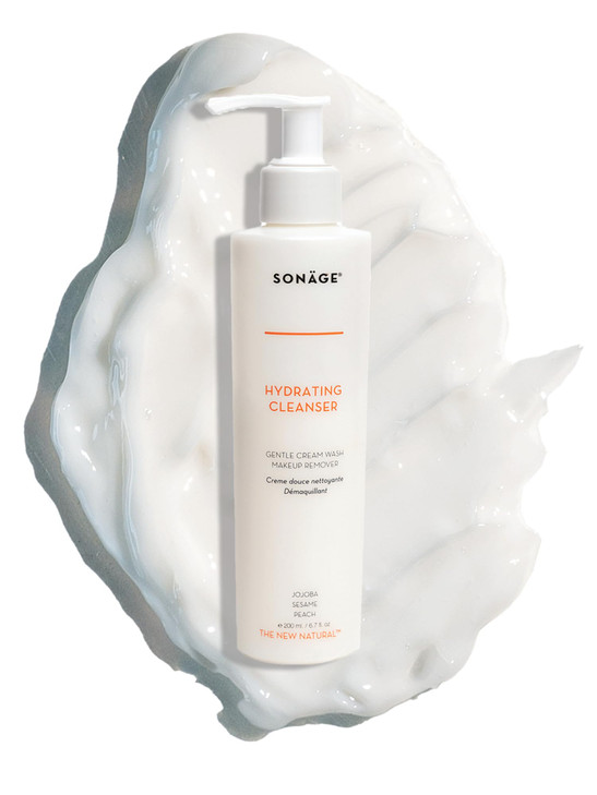 Sonage Hydrating Facial Cleanser Gentle Face Wash For Dry Skin 6.4 Oz