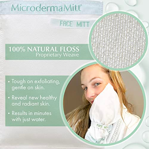 Deep Exfoliating Face Mitt Scrub Facial Glove Turkish Kessa Exfoliator Premium Deep Exfoliating Face Mitt Gentle Turkish Kessa Scrubber