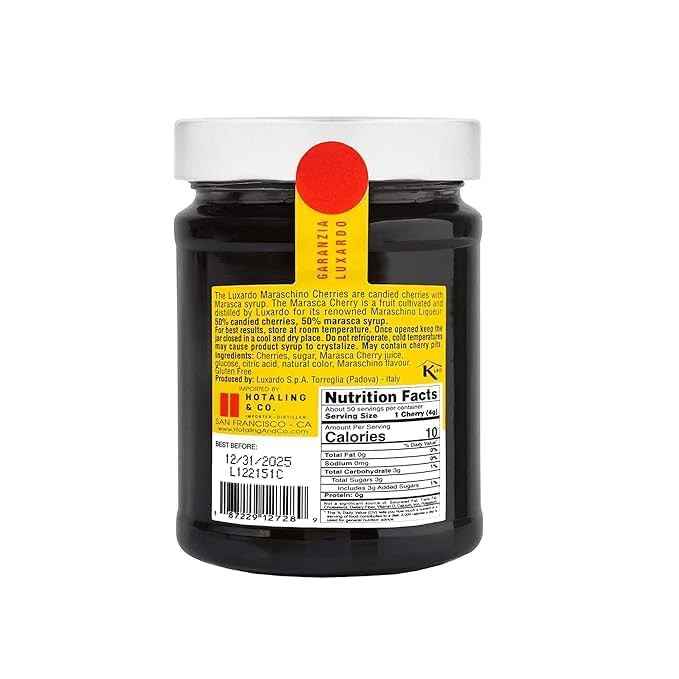 Luxardo Maraschino Cherries 418 Ml