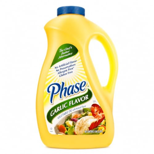 Ventura Foods Phase Garlic Flavor Liquid Butter Alternative 1 Gallon Jug