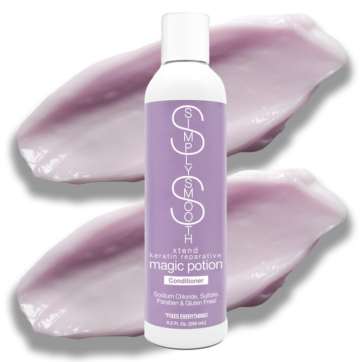 Simply Smooth Xtend Keratin Magic Potion Conditioner Daily Conditioner Restore And Repair Dry Damaged Depleted Hair Hydrate And Create Soft