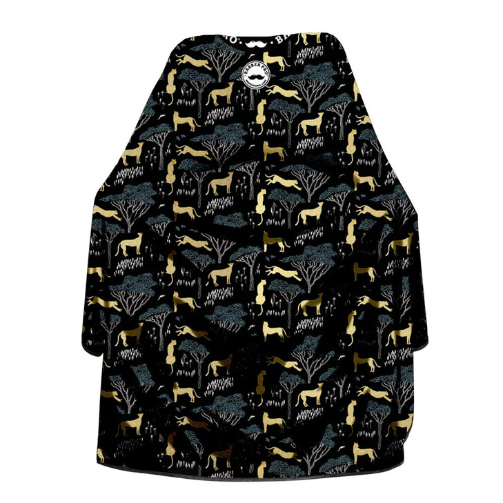 Professional Hair Cutting Barber Cape, Waterproof Barber Cape for Men Polyester Hair Styling Cape, for Home Salon and Barbershop