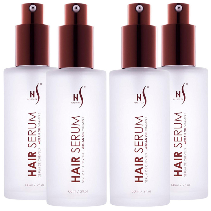Herstyler Argan Oil Hair Serum For Frizz Straightening Styling And Shine