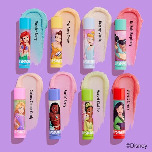 Lip Smacker Disney Princess Flavored Lip Balm Party Pack 8 Count Clear For Kids