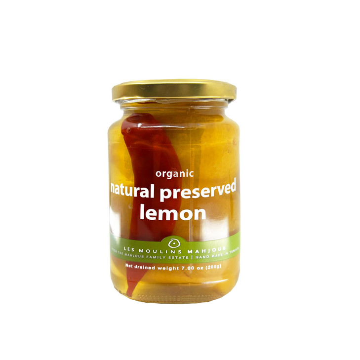 Les Moulins Mahjoub Organic Natural Preserved Lemons 7 Oz