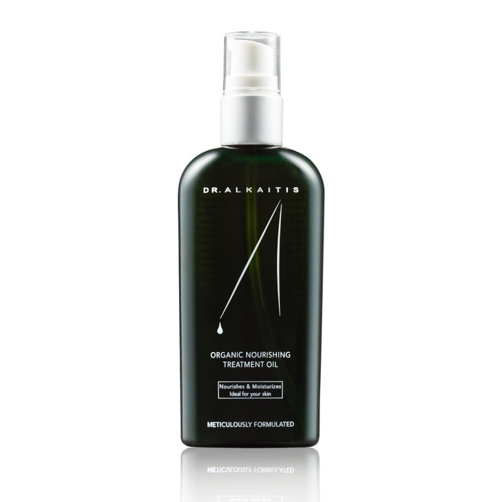 Dr. Alkaitis Organic Nourishing Treatment Oil Versatile Face And Body Oil Fast Absorbing 120Ml 4Oz