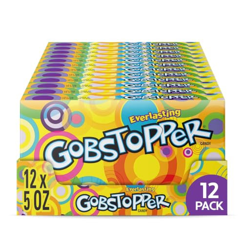 Gobstoppers Everlasting Jawbreaker Hard Candy Theater Box 5 Oz 12 Ct