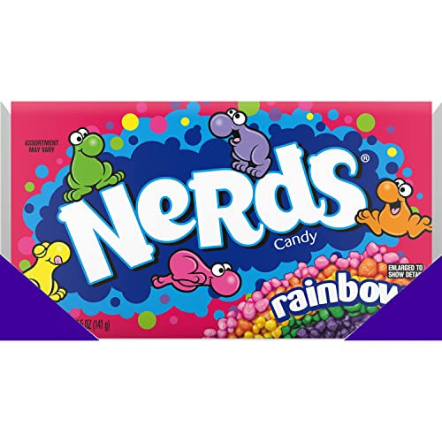 Nerds Rainbow Theater Box Candy 5 Oz 12 Pk