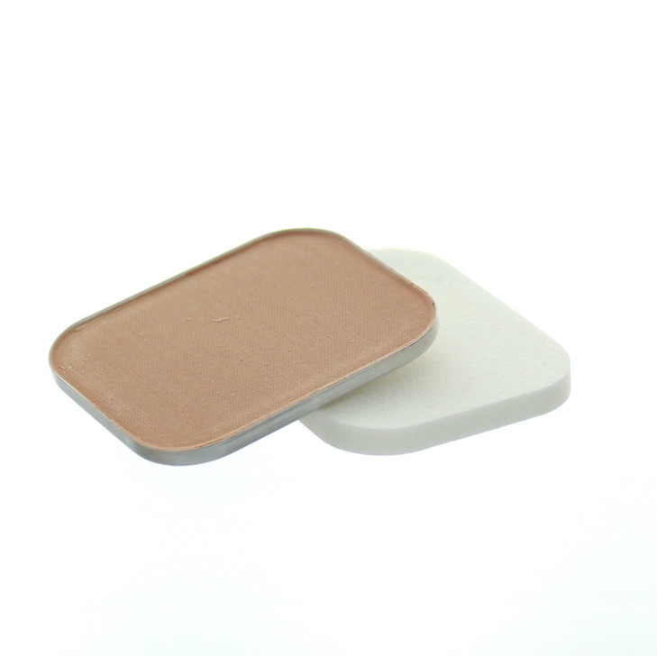 Sorme Cosmetics Believable Finish Powder Foundation Refill In Pure Beige 0.23Oz Medium To Full Coverage Makeup Foundation Powder Matte