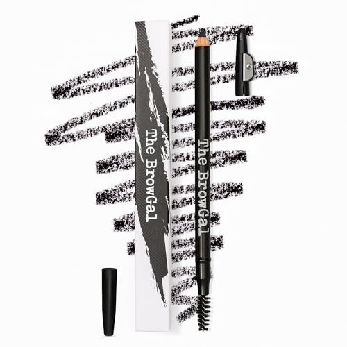 The Browgal Eyebrow Pencil With Spoolie And Sharpener 01 Black