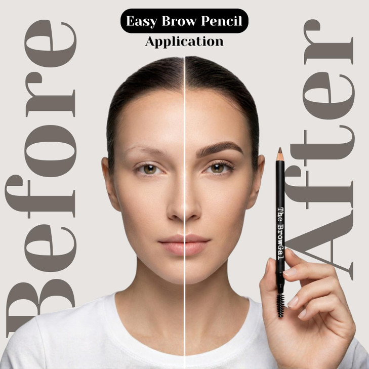 The Browgal Eyebrow Pencil With Spoolie And Sharpener 01 Black