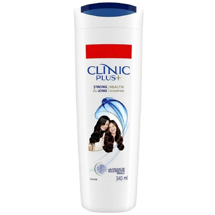 Clinic Plus Strong And Long Health Shampoo 355Ml Daily Hair Cleansing Suitable For All Hair Types