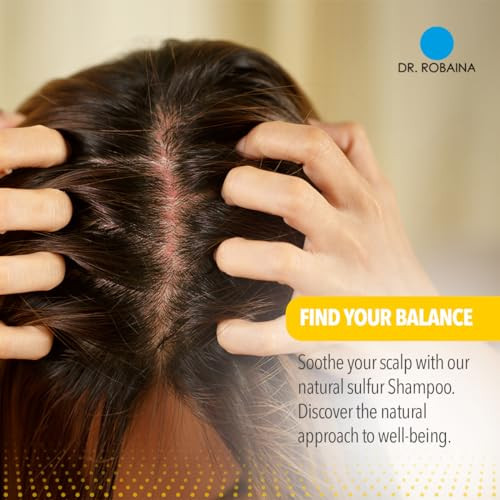 Dr. Robaina Sulfur Shampoo And Body Wash Helps Soothe Dandruff Seborrheic Dermatitis Folliculitis And Itchy Scalp Color Safe Sls Free Citrus