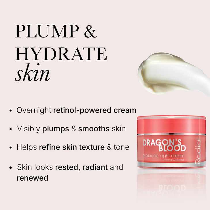 Rodial Dragon S Blood Hyaluronic Night Cream 1.7 Fl Oz