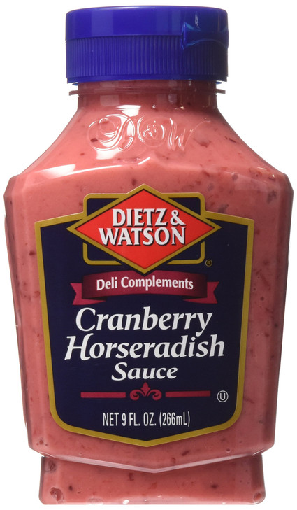 Dietz And Watson Deli Compliments Cranberry Horseradish Sauce 9Oz Bottle Pack Of 2