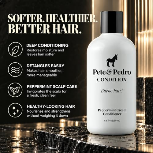 Pete And Pedro Peppermint Daily Creamy Hydrating Conditioner 8.5 Oz