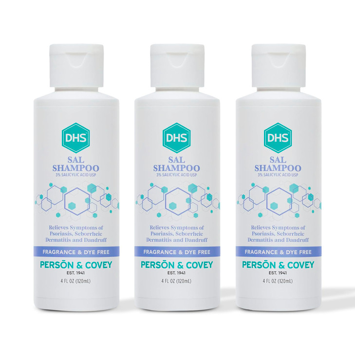Dhs Sal Shampoo For Psoriasis Eczema And Dandruff Fragrance Free 4 Oz