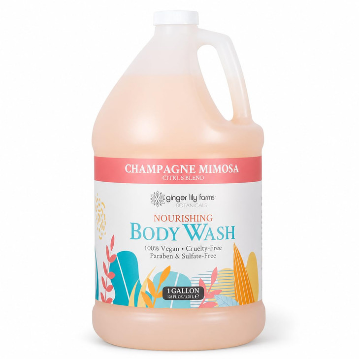 Ginger Lily Farms Botanicals Body Wash 128Oz Champagne Mimosa