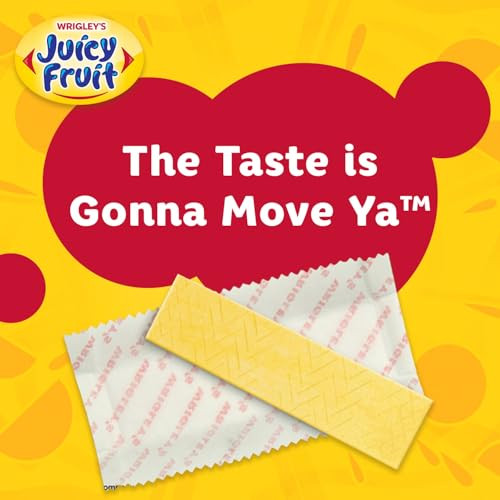 Juicy Fruit Original Chewing Gum Bulk Candy Individually Wrapped 45 Ct 3 Pk