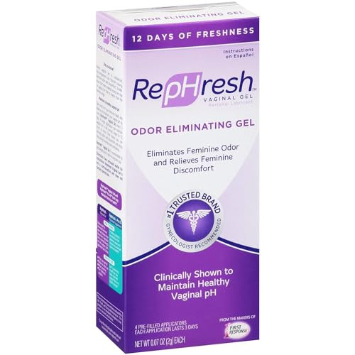 Rephresh Vaginal Gel 0.07 Oz Each 4 Count Pack Of 3
