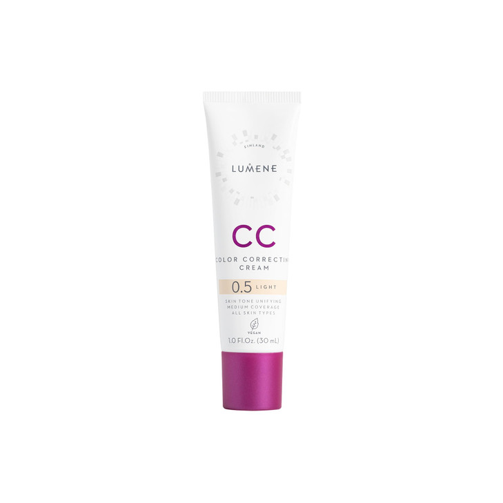 Lumene Cc Cream Lightweight Foundation Medium Coverage Light 1 Fl Oz